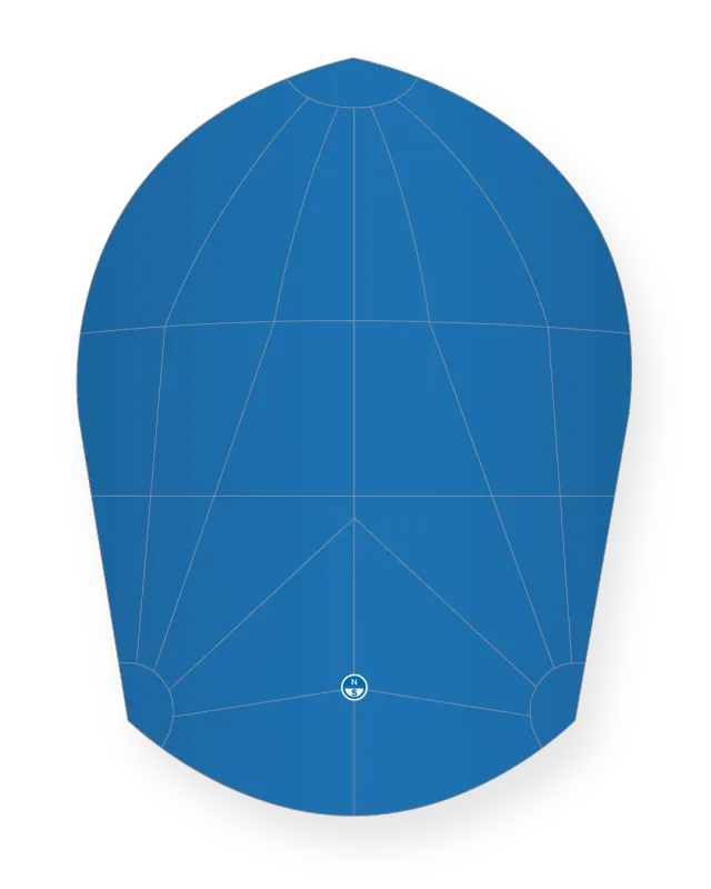 North Sails Day Sailer Radial spinnaker 0.5 oz