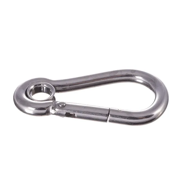 RWO R7432 mousqueton inox 8mm œil 80mm