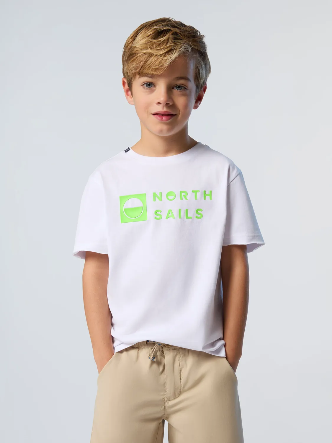 North Sails T-shirt Logo coton bio enfant imprimé