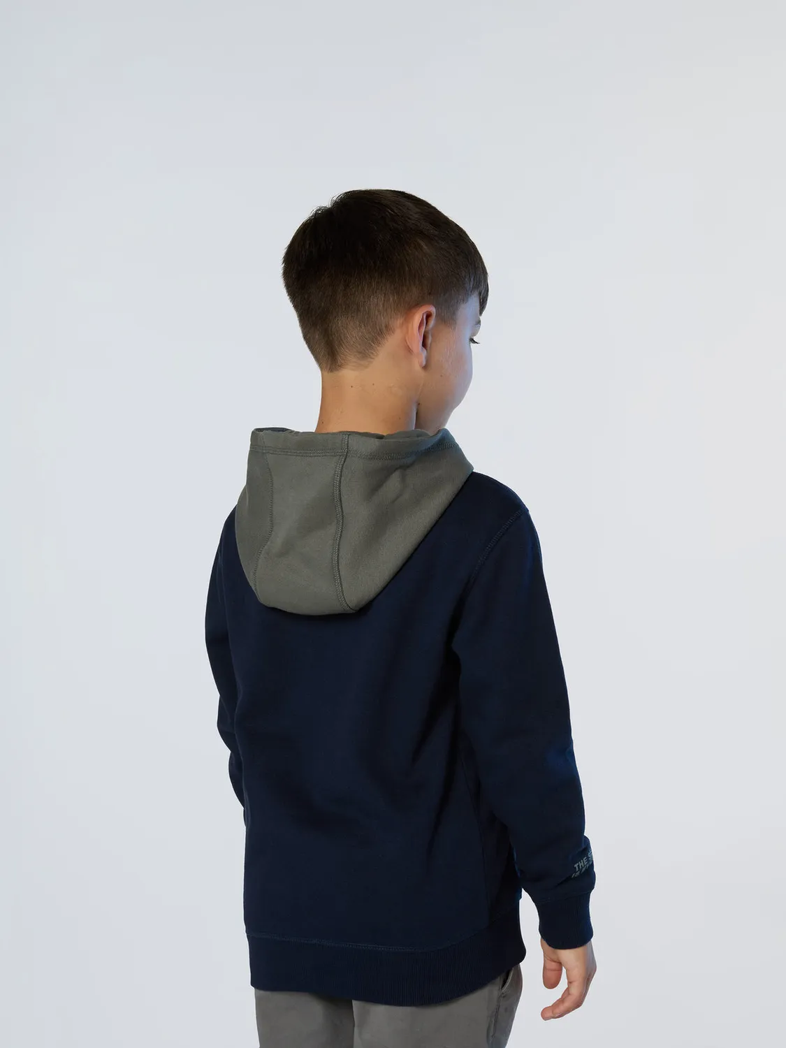 North Sails Newport hoodie coton bio imprimé