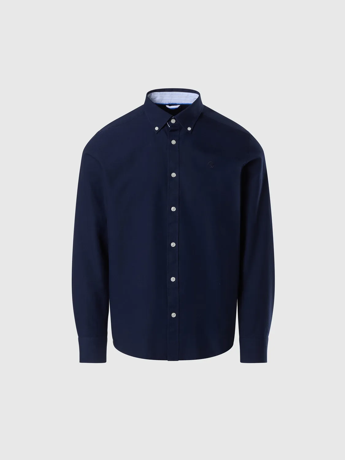 North Sails Oxford chemise col bouton bleu marine coton