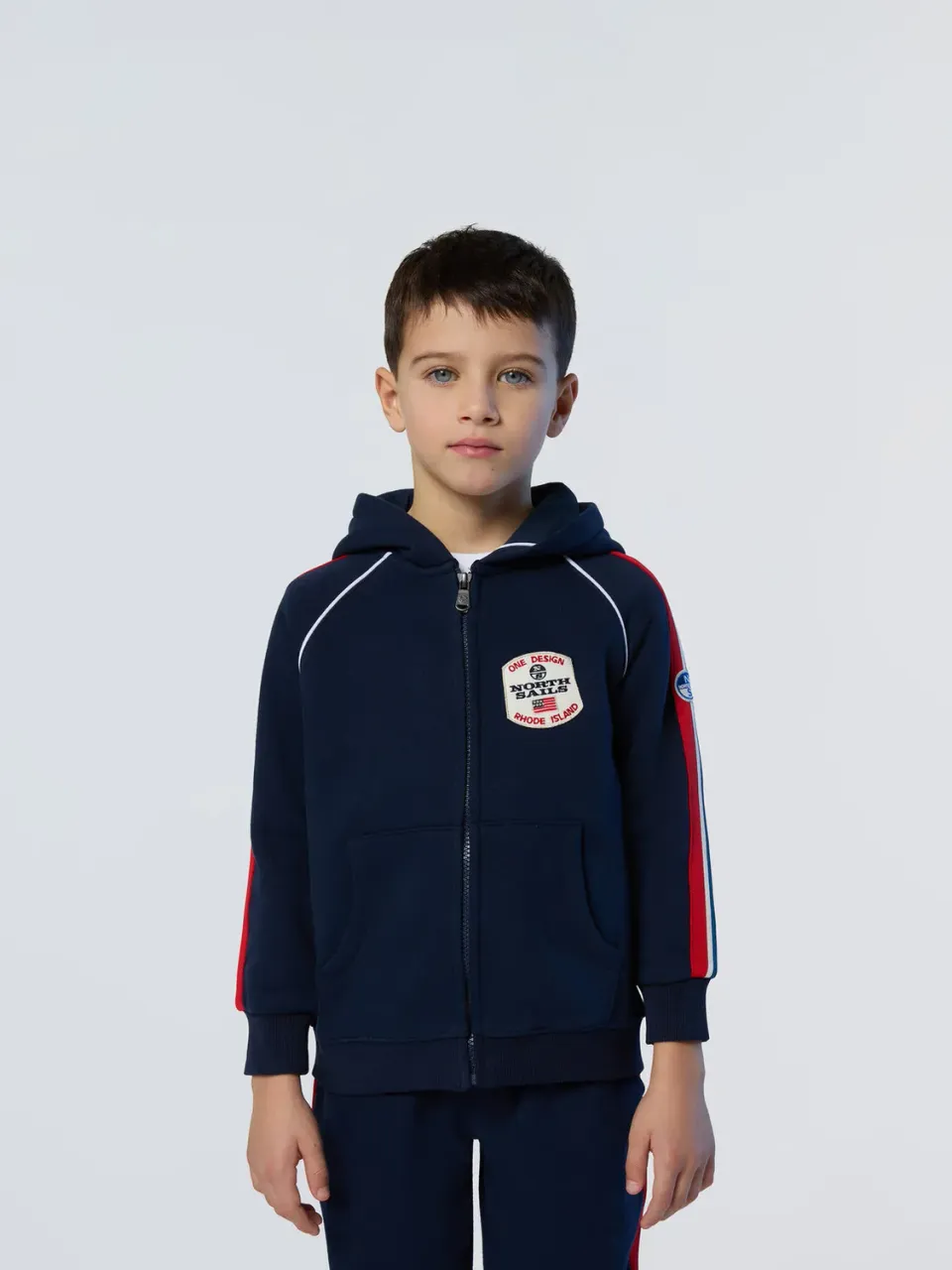 North Sails survêtement coton bio patch recyclé