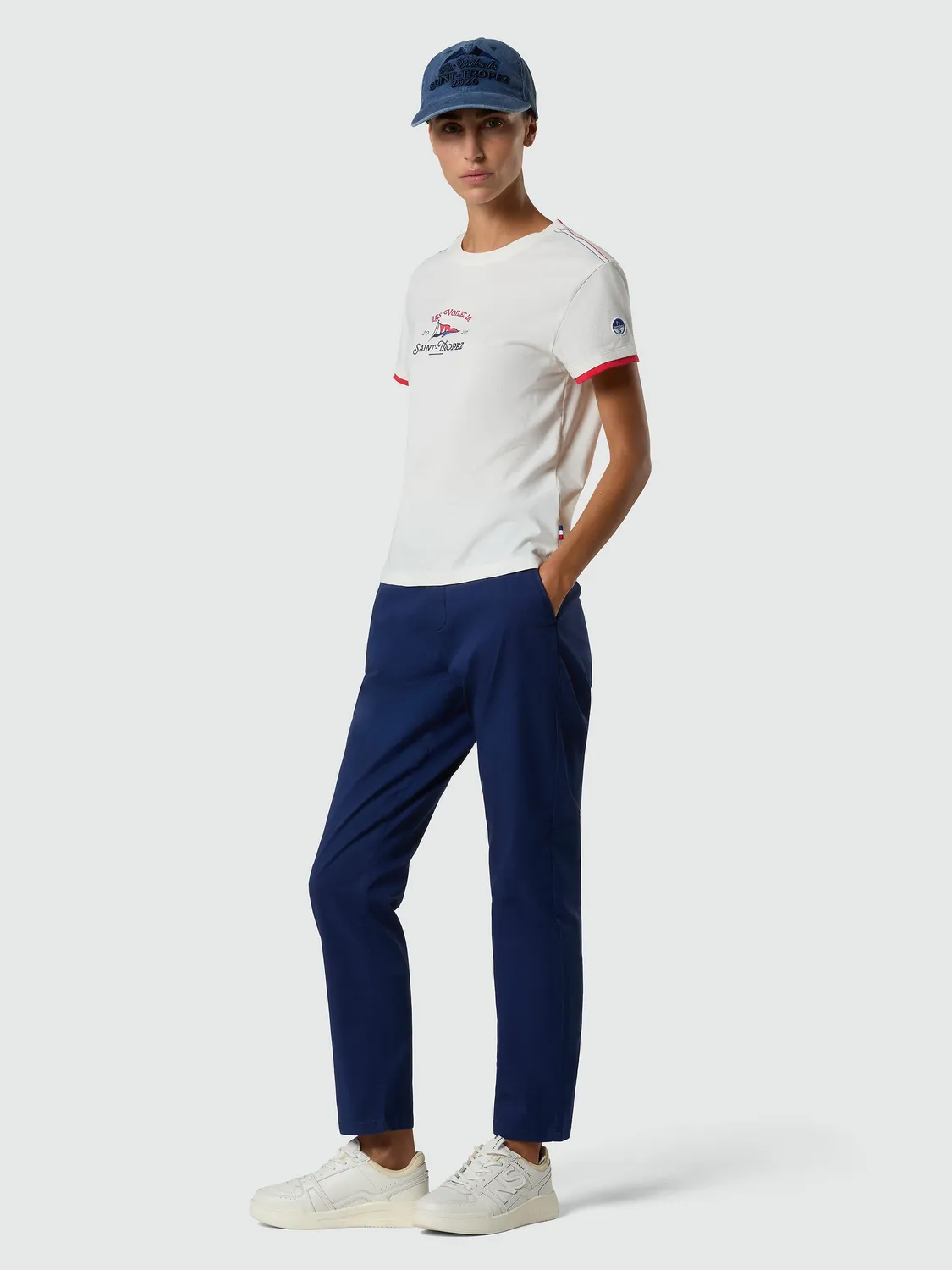 North Sails Saint-Tropez t-shirt femme marshmallow