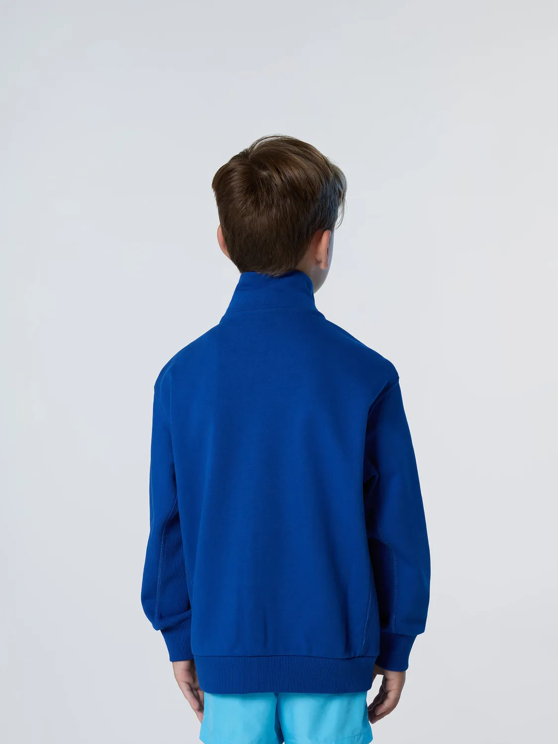 North Sails sweat zippé capuche enfant coton bio
