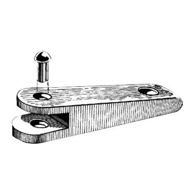 Yamaha écrou papillon alu hors-bord lot de 2