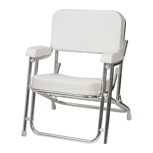 easysea Captain's Chair chaise cockpit blanche pliante