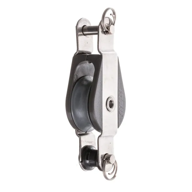 RWO 28 Nova R7230 poulie simple émerillon fourche 8 mm