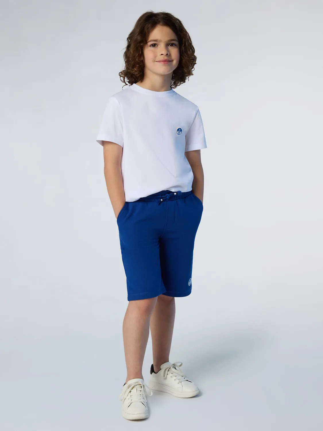 North Sails t-shirt patch logo navy enfant