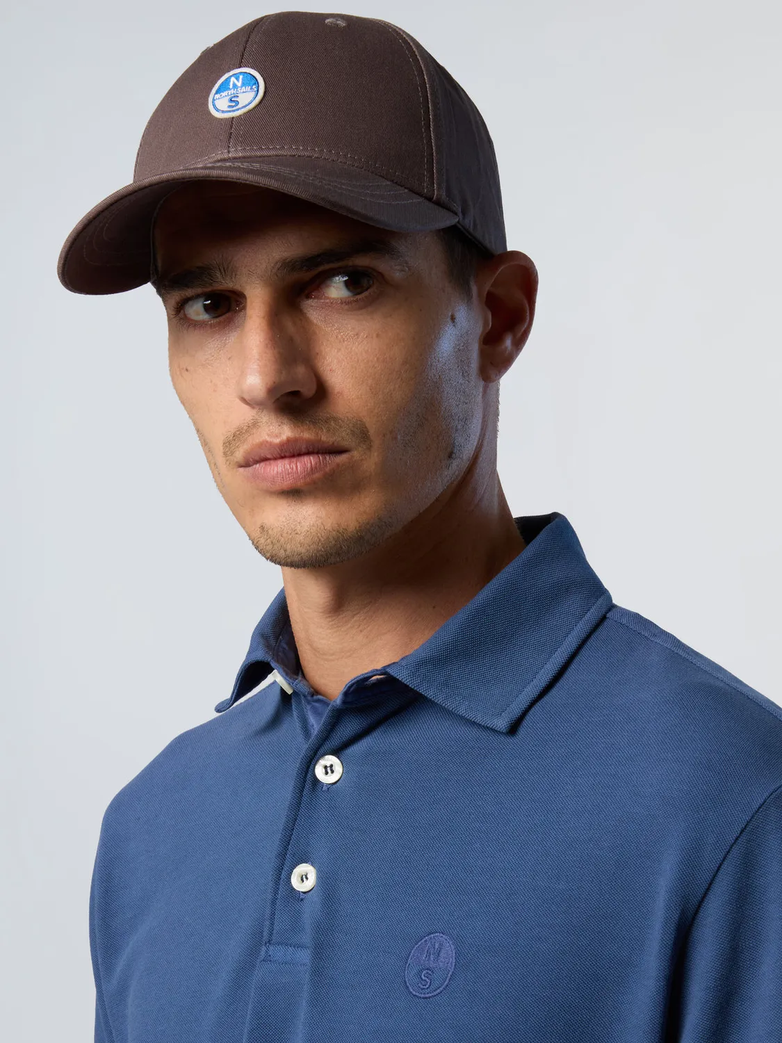 North Sails casquette baseball patch logo coton