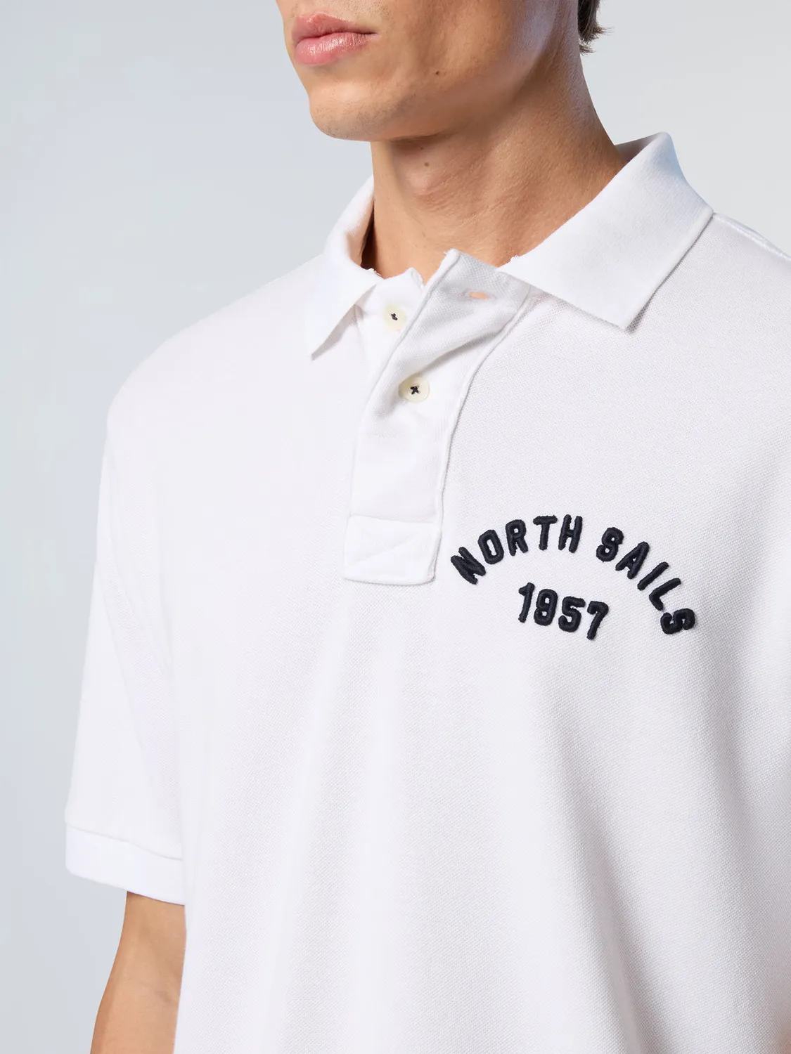 North Sails Vintage polo coton bio délavé heritage