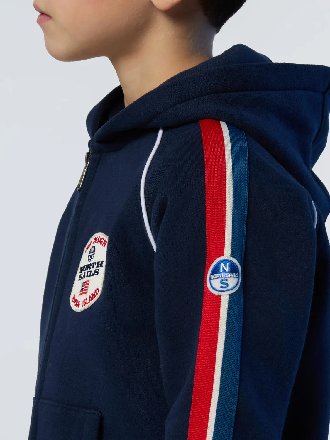 North Sails survêtement coton bio patch recyclé