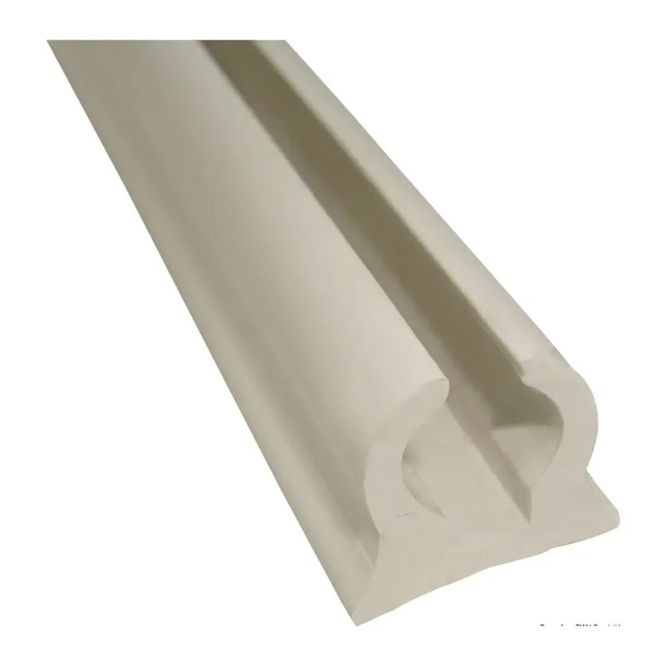 Tessilmare rail PVC blanc 4 m lot de 4