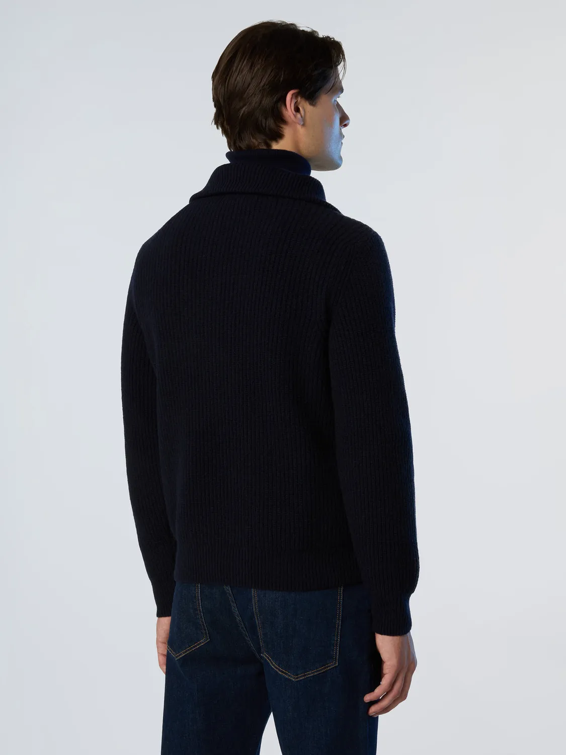 North Sails Archive pull trucker laine demi-zip