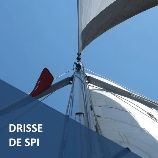 Ino Block Croisière drisse de spi œil épissé messager
