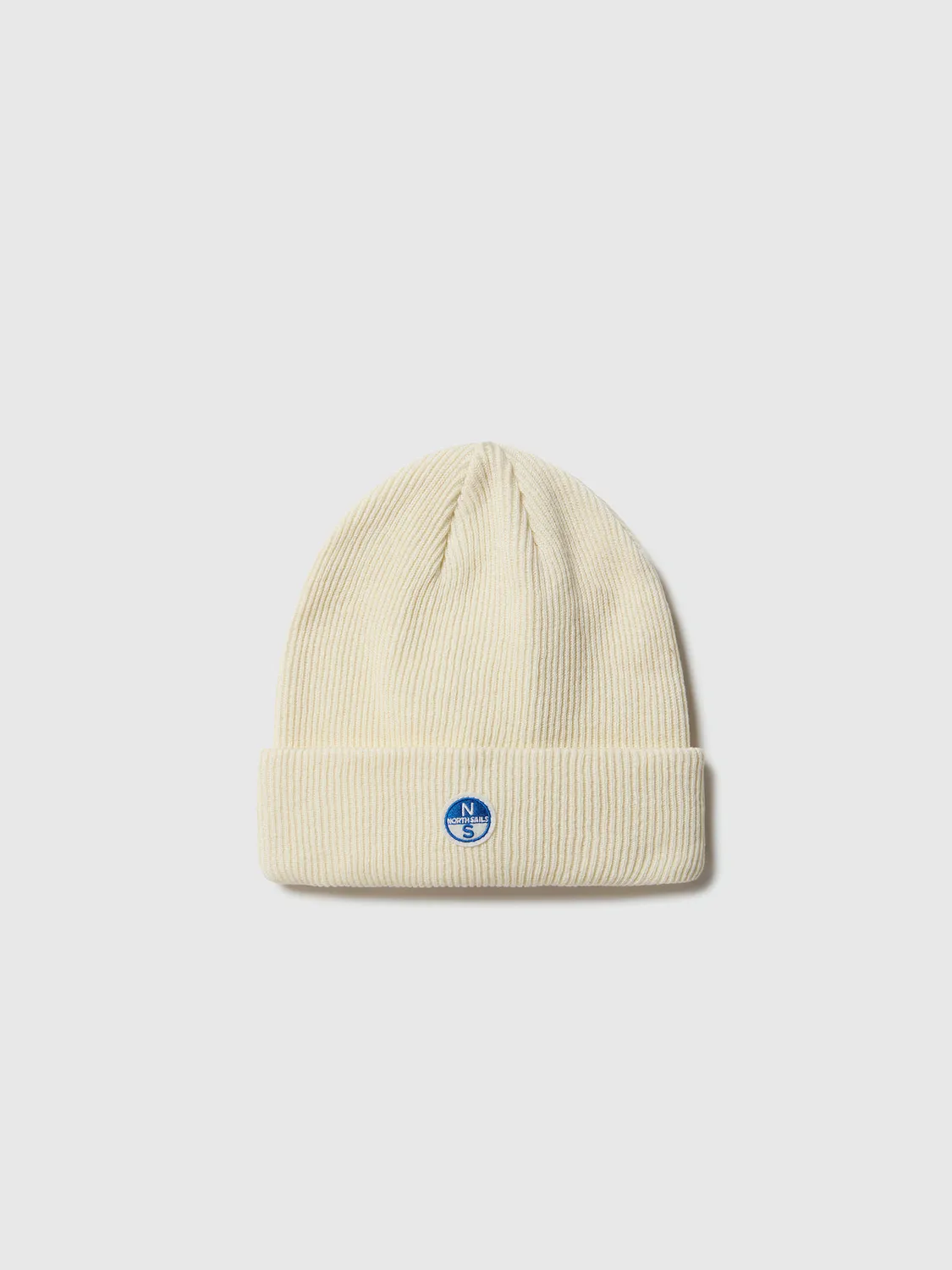 North Sails bonnet côtelé patch logo chaud