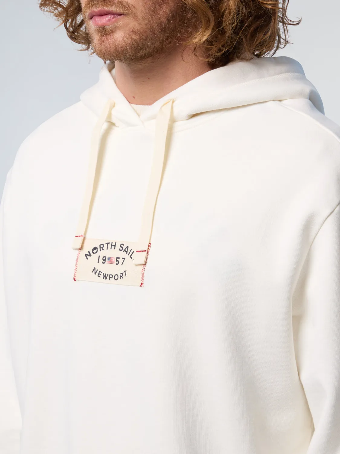 North Sails hoodie Newport patch coton bio