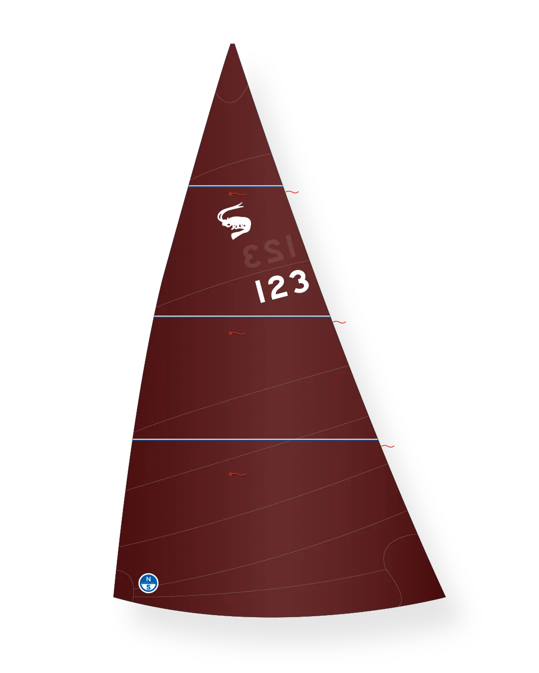 North Sails Cornish Shrimper CM-4 grand-voile 2 ris