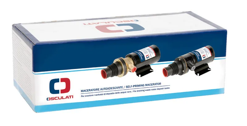 Osculati pompe macératrice 24V 43 l/min auto-amorçante