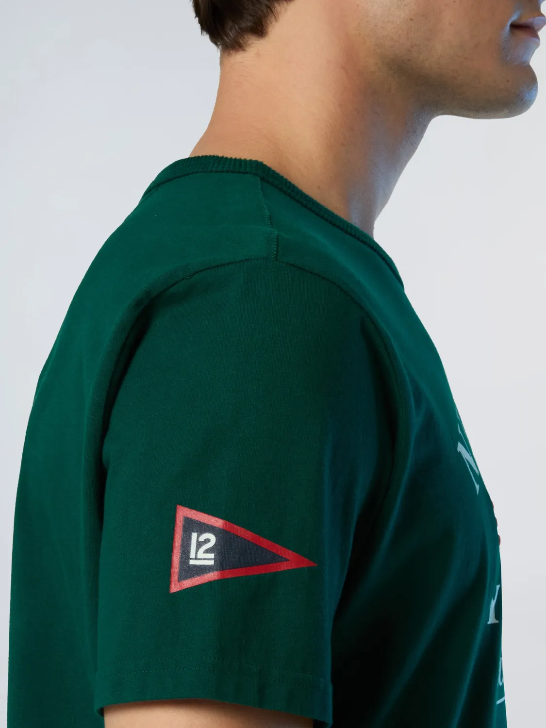 North Sails Sailing Print t-shirt Forest Biome