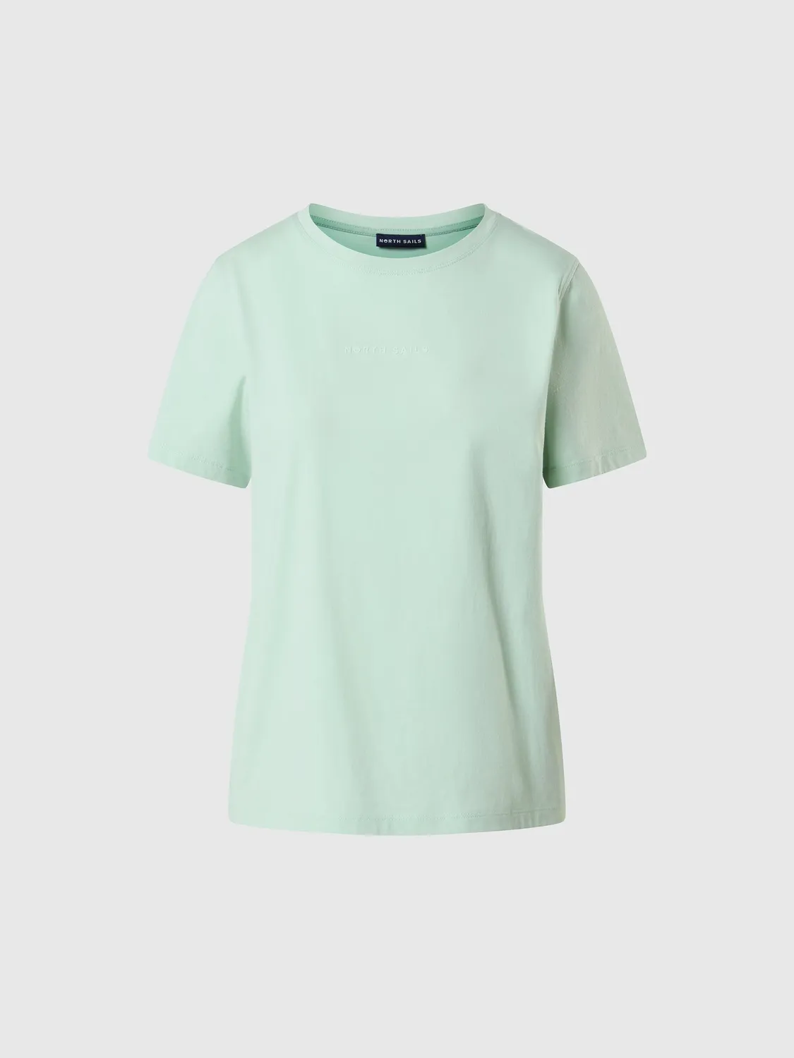 North Sails t-shirt logo ton sur ton Steel blue femme