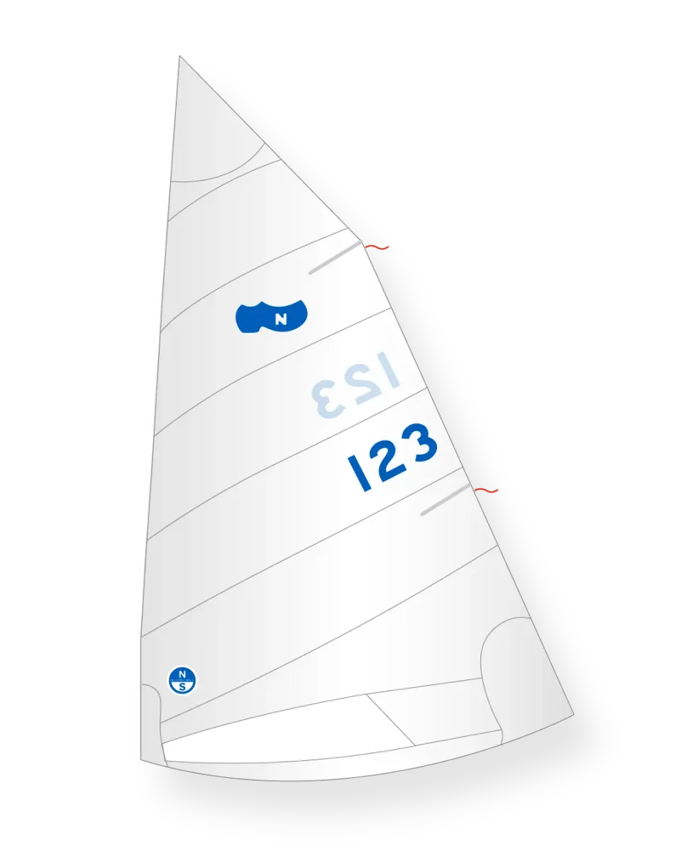 North Sails Sabot Naples T6 grand-voile puissante