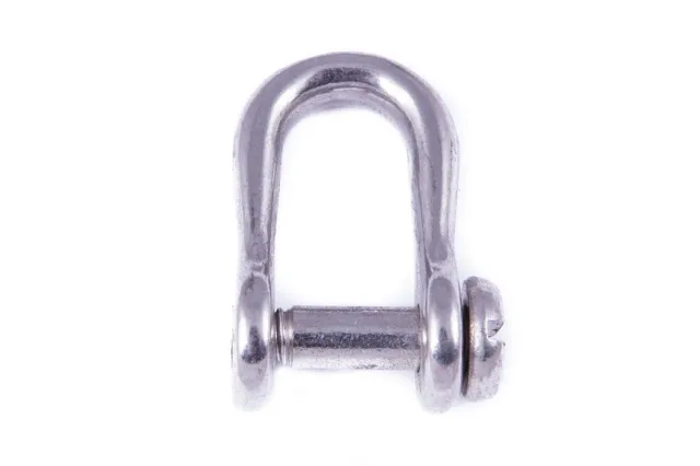 Sea Sure manille D inox axe fendu économique