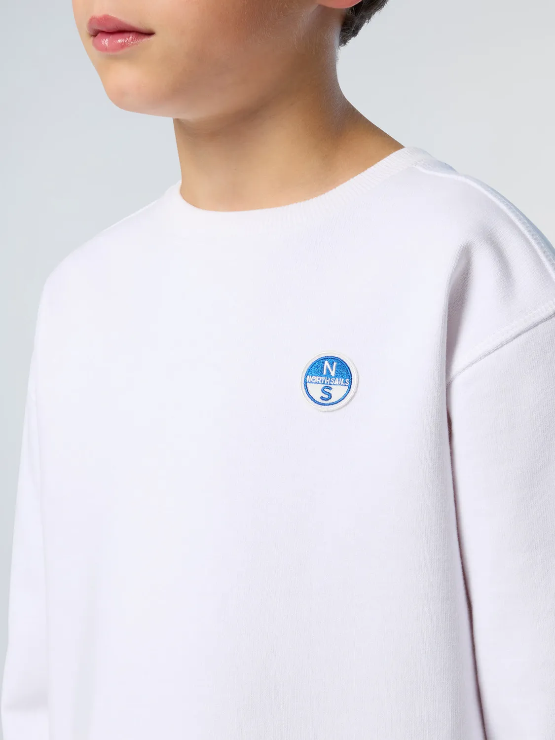 North Sails sweat patch logo coton bio