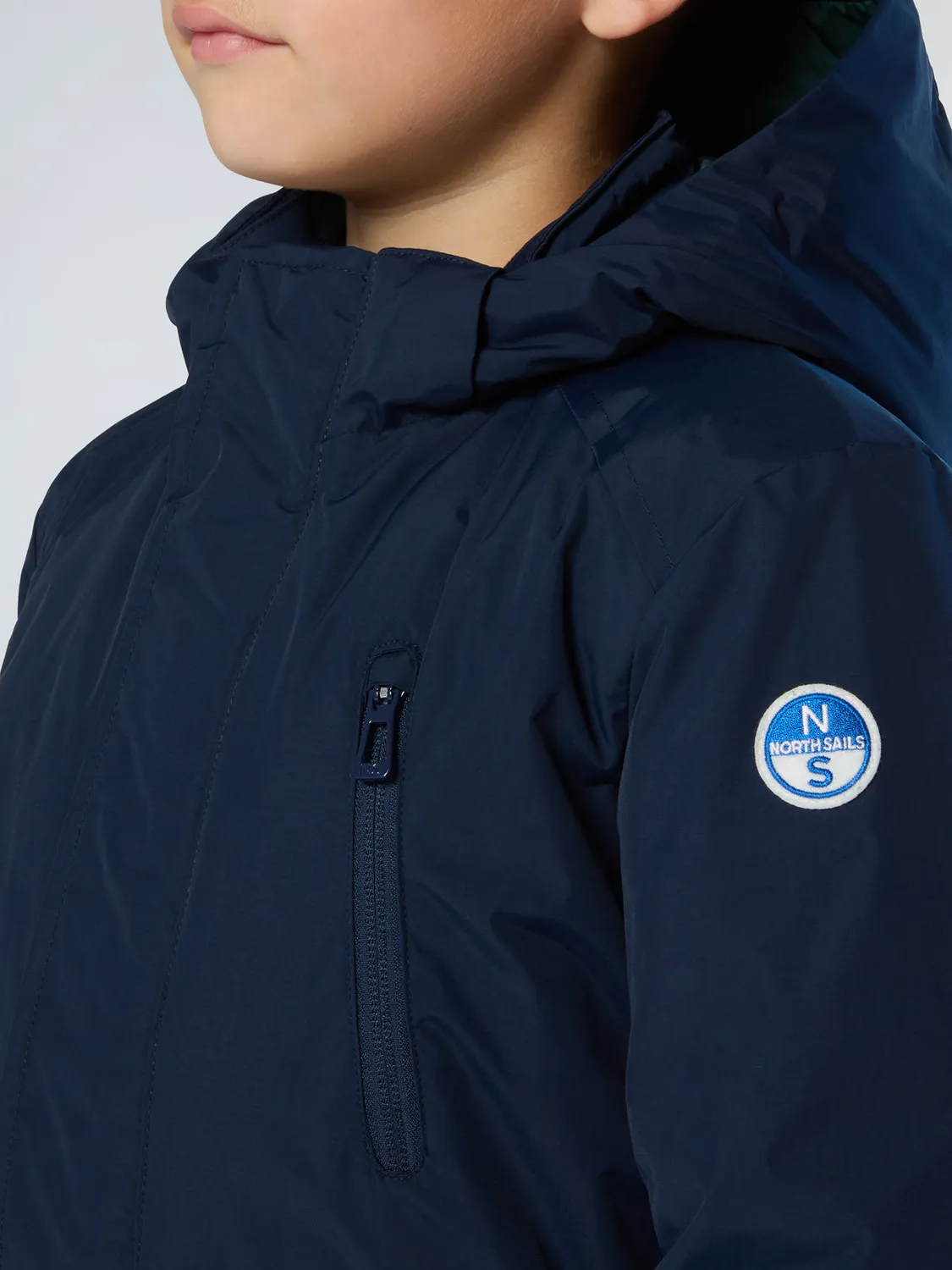 North Sails parka capuche amovible taslan recyclé