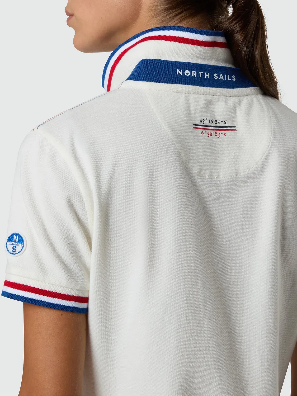 North Sails Saint-Tropez polo femme marshmallow