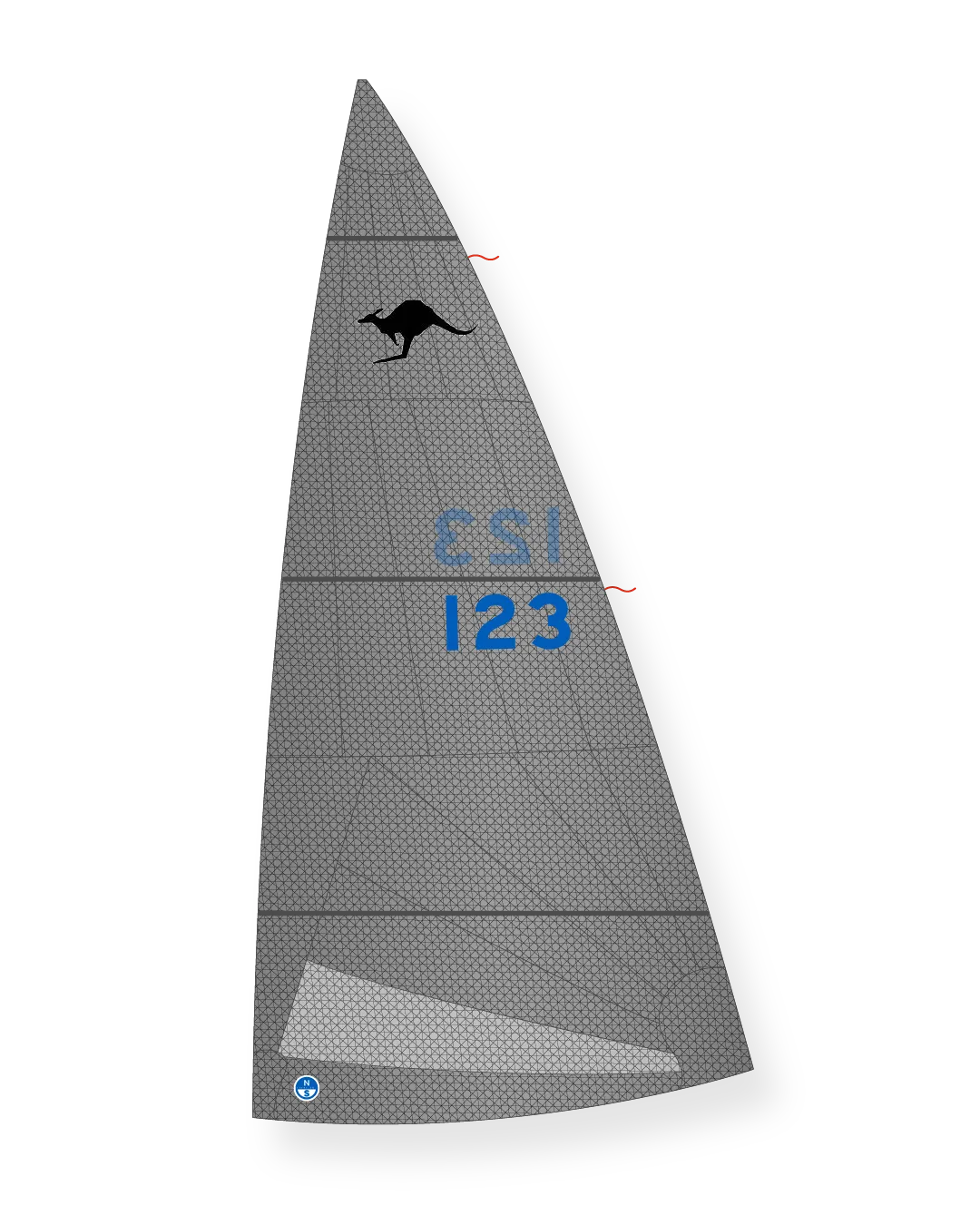 North Sails Sharpie grand-voile aramide
