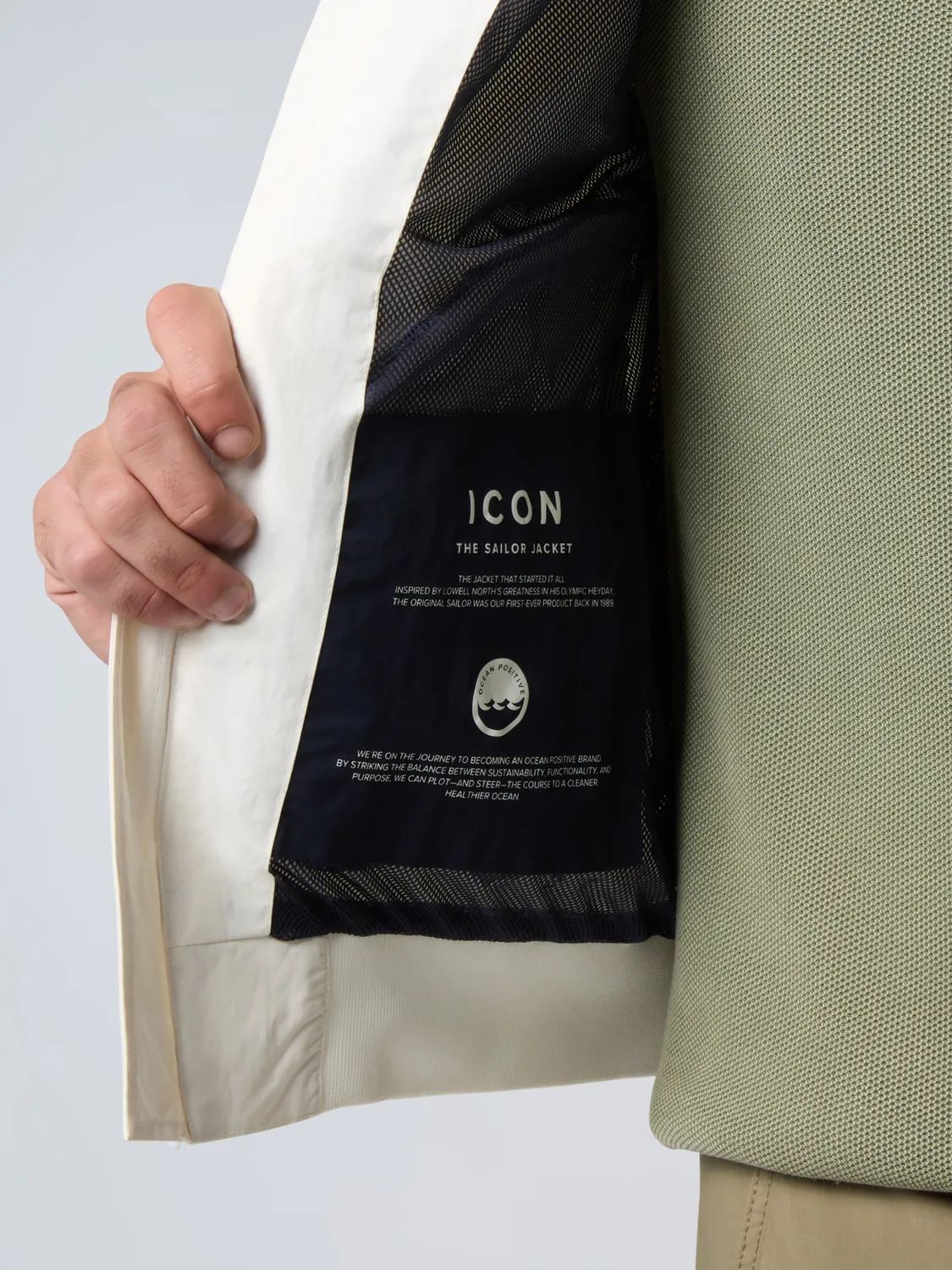 North Sails Sailor veste slim homme bleu marine