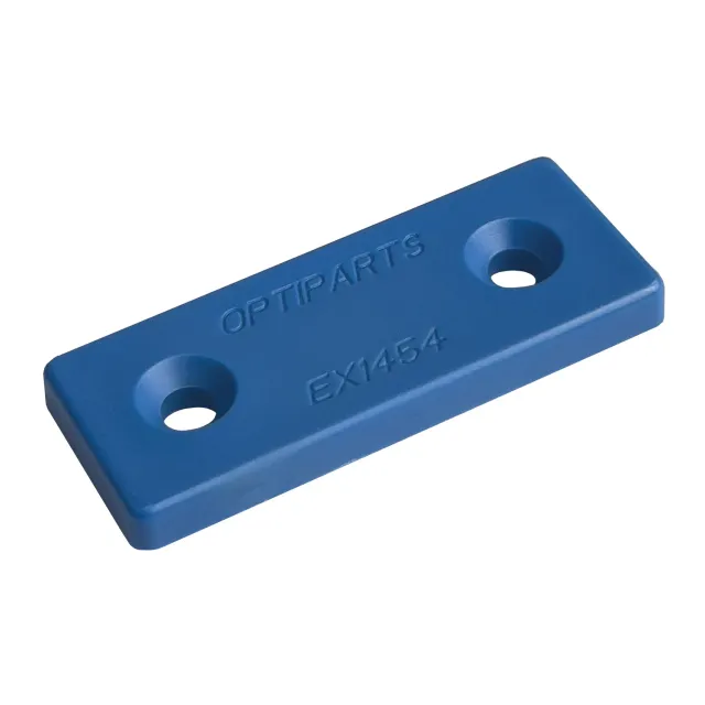 OPTIPARTS EX14533 platine nylon bleue Optimist 4,5 mm