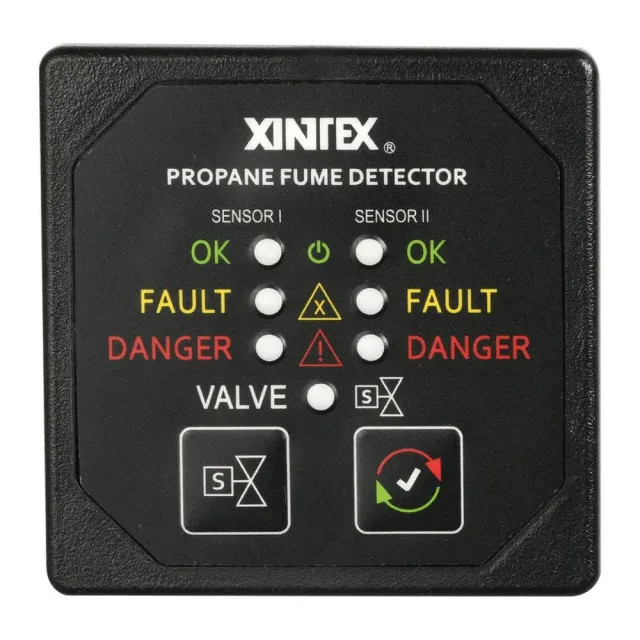 Xintex P2BS détecteur gaz propane 2 capteurs