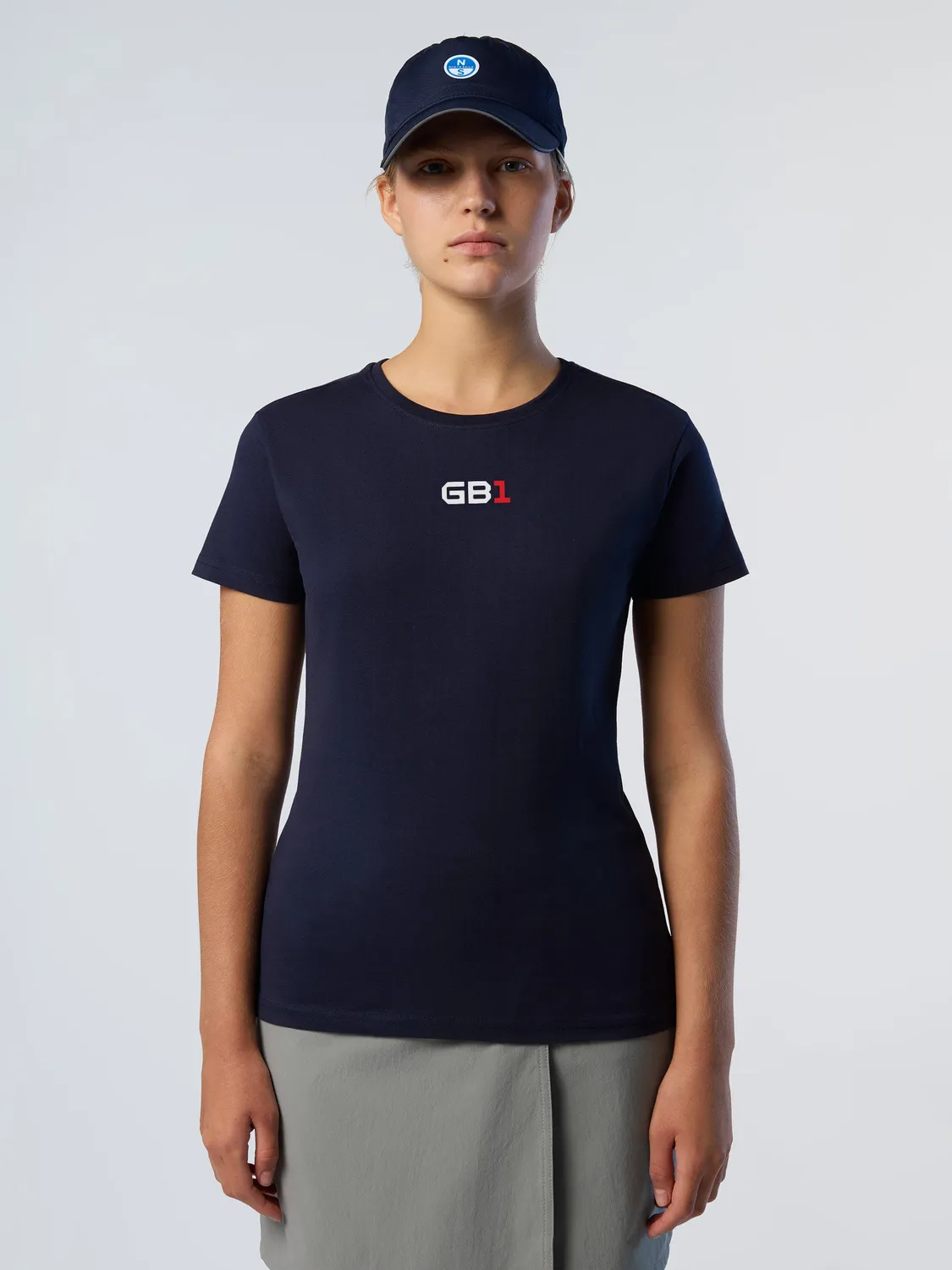 North Sails GB1 T-shirt coton bleu ocean femme