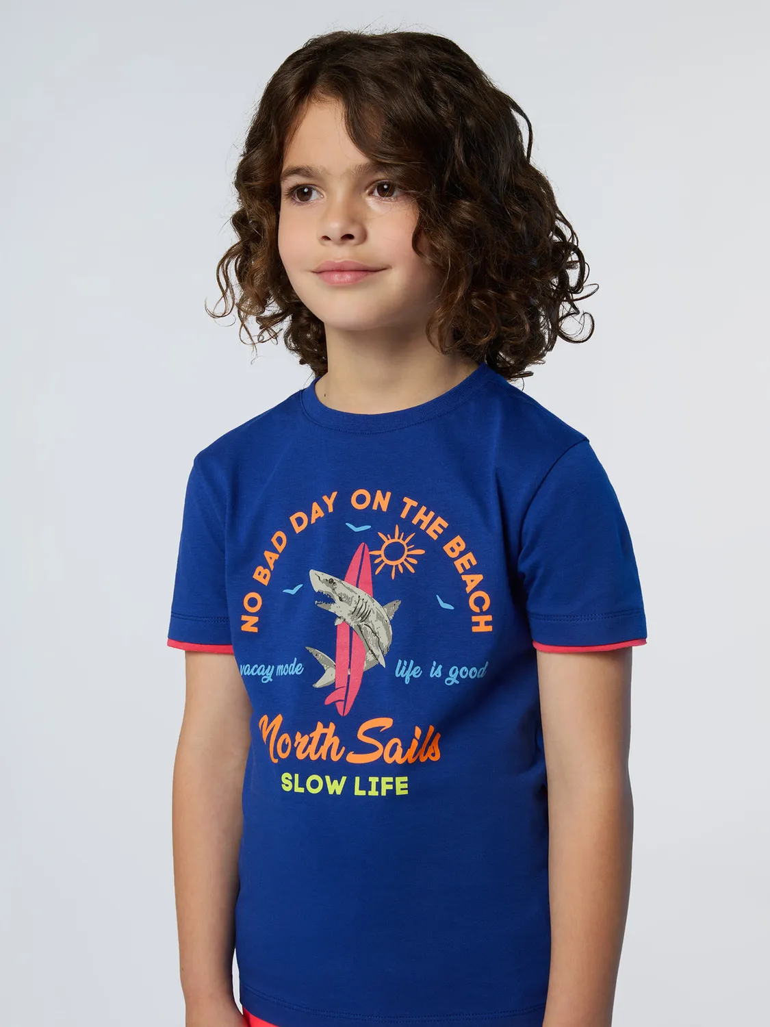 North Sails T-shirt imprime vacance coton bio