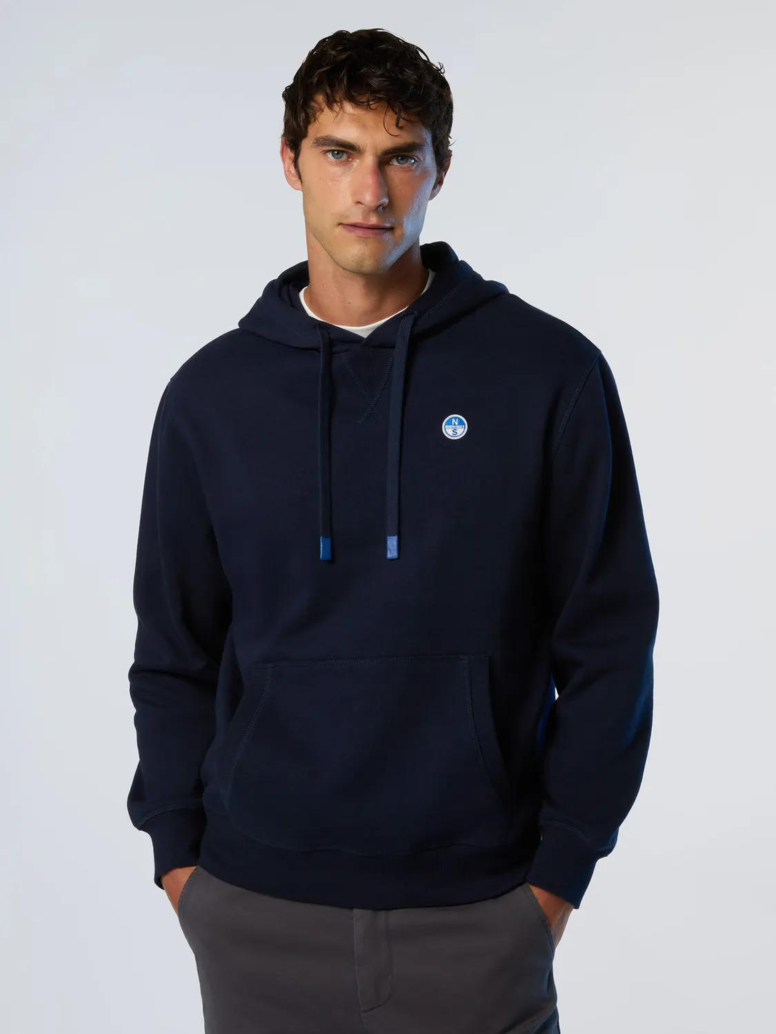 North Sails sweat à capuche patch logo coton bio