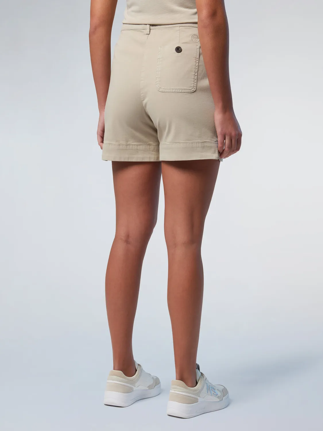 North Sails Cargo short gabardine coton bio stretch