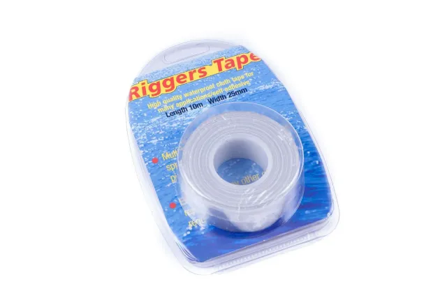 Sea Sure Riggers Tape adhésif gréement argent 10 m x 25 mm