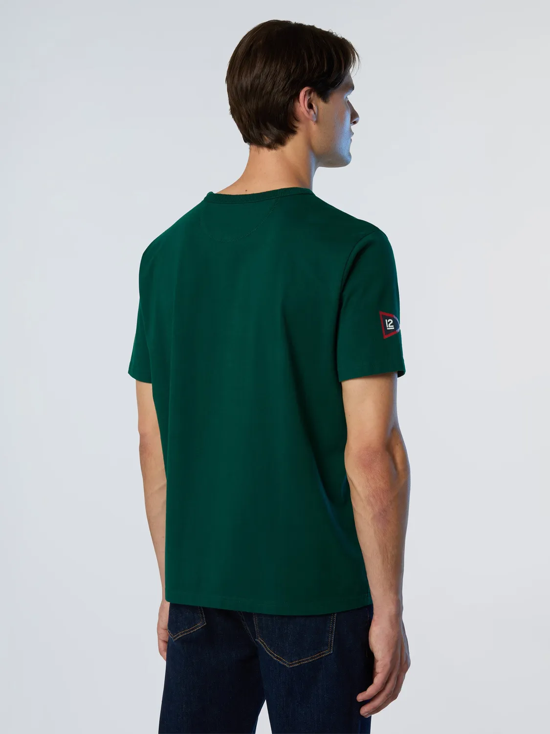 North Sails Sailing Print t-shirt Forest Biome