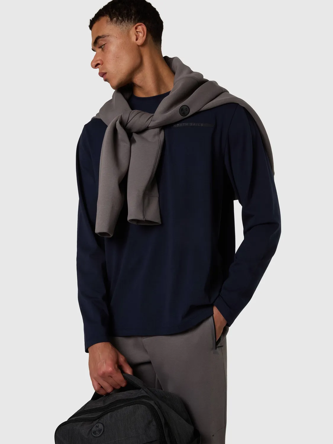 North Sails t-shirt manches longues stretch marine