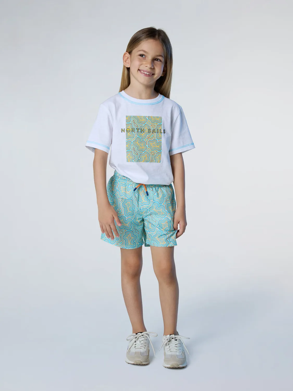 North Sails t-shirt enfant jersey bio imprimé graphique