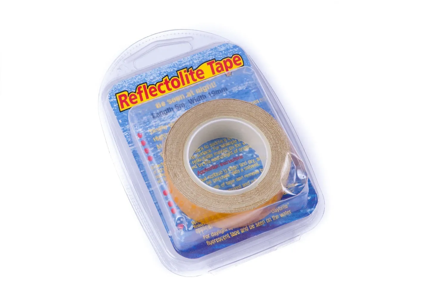 Sea Sure Reflectolite Ruban Réfléchissant Jaune 5m x 19mm
