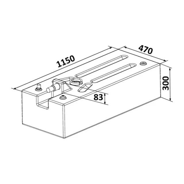 Easysea Tank 142 L réservoir carburant homologué CE