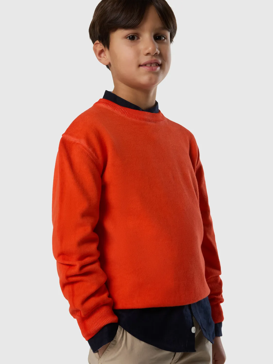 North Sails pull enfant col rond coton bio