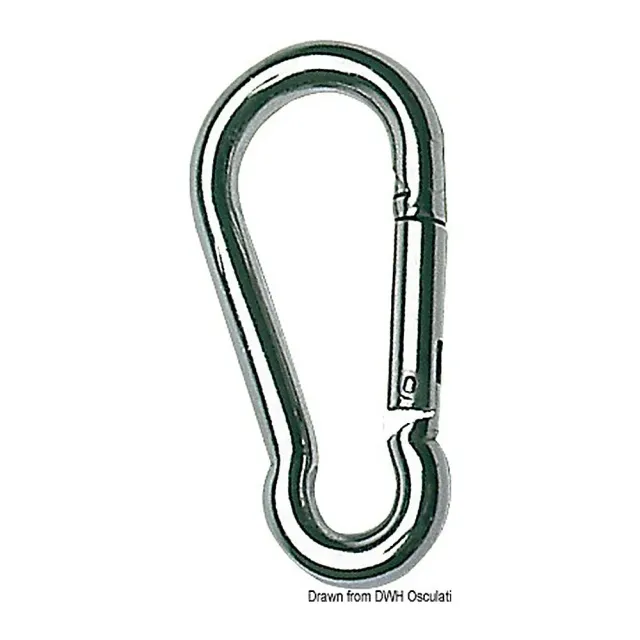 easysea mousqueton inox 316 7mm lot de 10