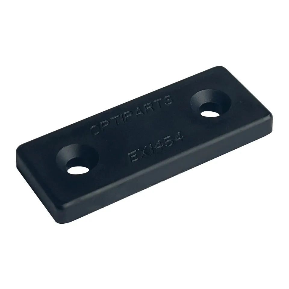 Optiparts EX14531 platine nylon noire Optimist 4,5 mm