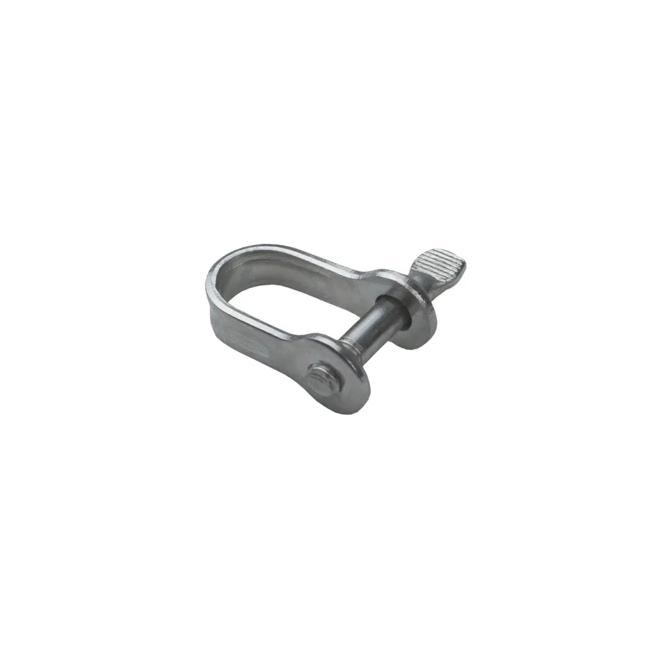 Optiparts EX2744-10 manille plate inox 4 mm lot 10