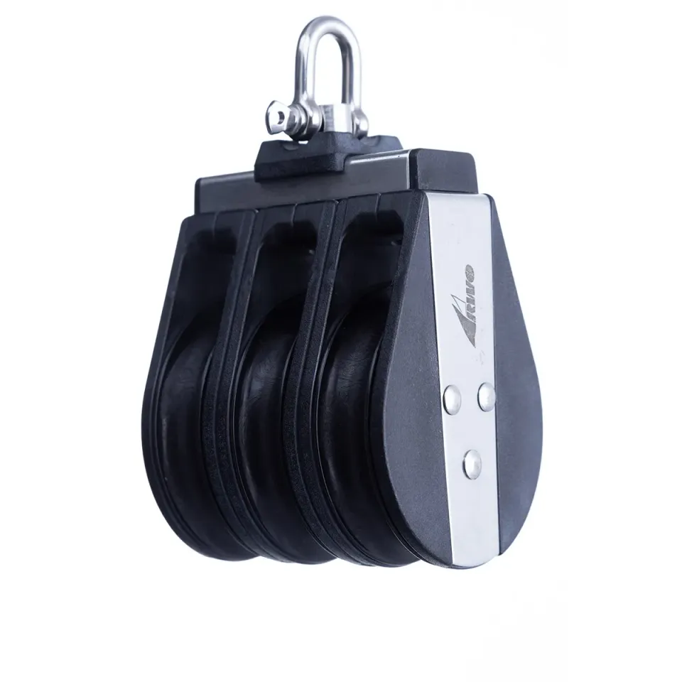 RWO 76 R5614 poulie triple émerillon 14 mm