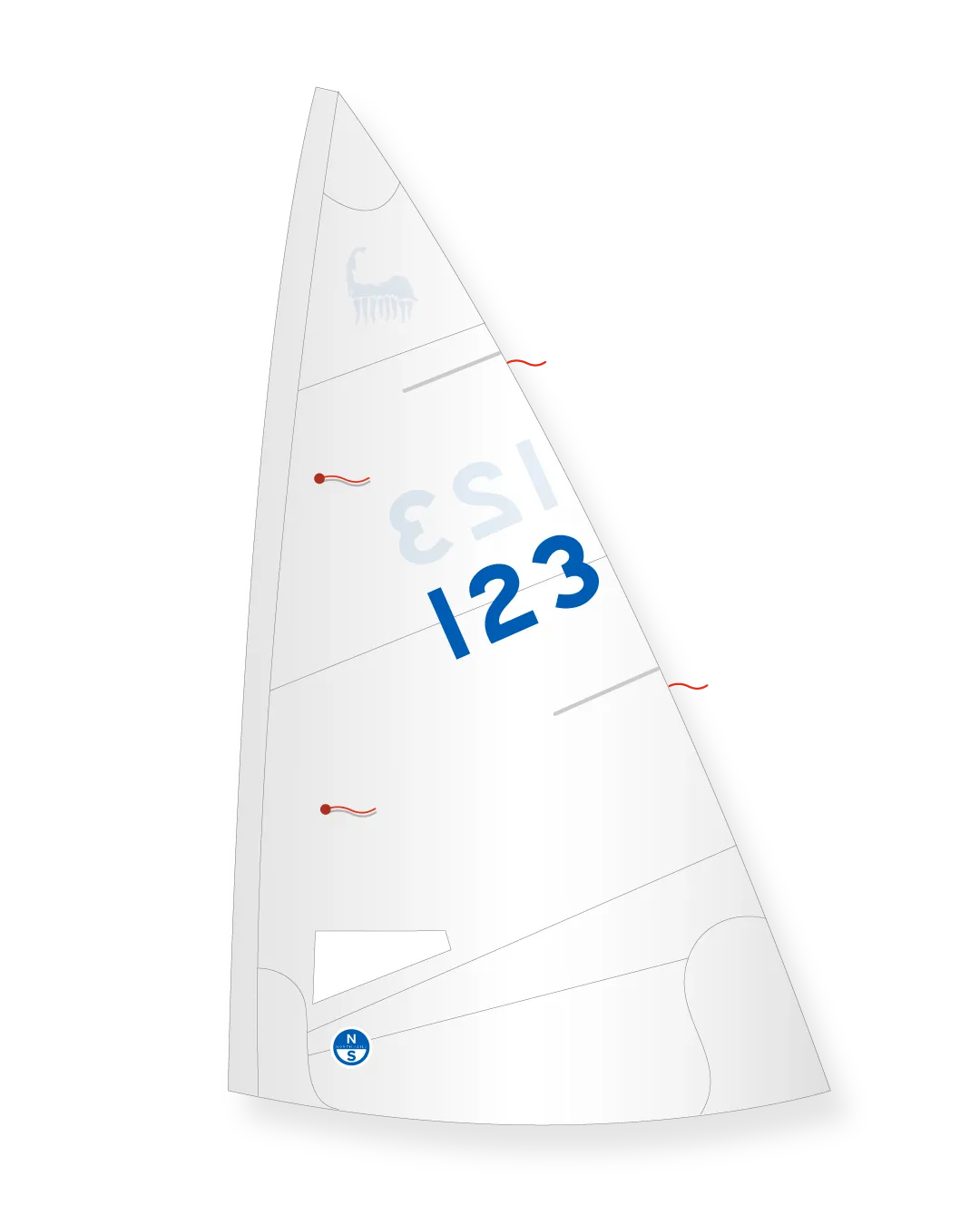 North Sails Cape Cod Frosty Standard grand-voile Dacron
