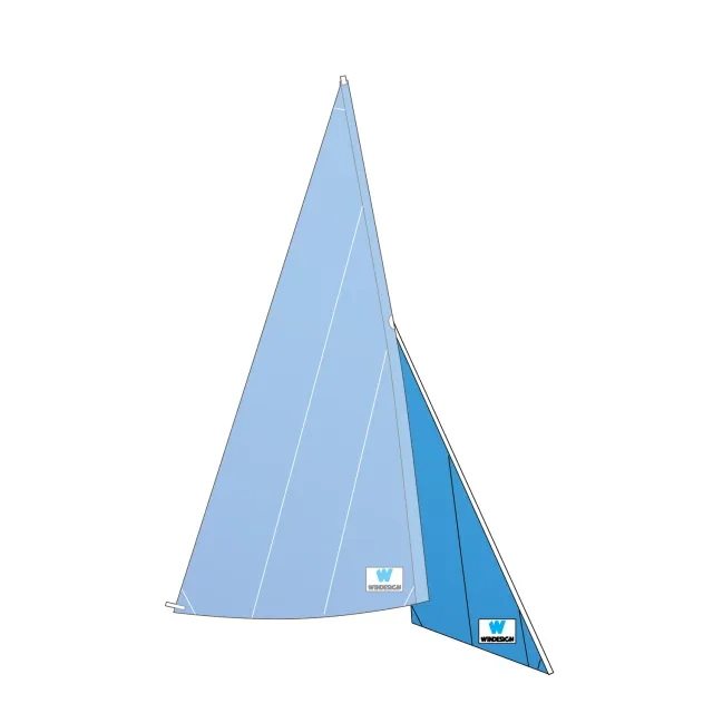 Optiparts EX2035J foc Pico Laser Dacron bleu étai inox
